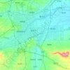Luolong District topographic map, elevation, terrain