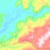Manda topographic map, elevation, terrain