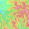 Mount Buller topographic map, elevation, terrain