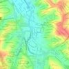 Jardim Bom Pastor topographic map, elevation, terrain