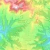 Santa Lucía Milpas Altas topographic map, elevation, terrain