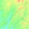 Ife South topographic map, elevation, terrain