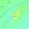 Machina topographic map, elevation, terrain