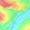 Николаевка topographic map, elevation, terrain