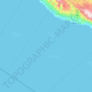 Taheri Rural District topographic map, elevation, terrain
