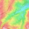 Argelès-Bagnères topographic map, elevation, terrain