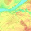 Черняховск topographic map, elevation, terrain