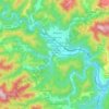 Borghetto di Vara topographic map, elevation, terrain