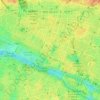 Quartier du Palais Royal topographic map, elevation, terrain