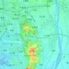 Daliao District topographic map, elevation, terrain