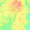 Lexington topographic map, elevation, terrain