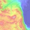 Ardabil Province topographic map, elevation, terrain