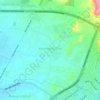 Katampe topographic map, elevation, terrain