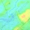 Watermead topographic map, elevation, terrain