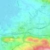 Churchill topographic map, elevation, terrain