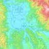 Rieti topographic map, elevation, terrain