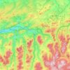 Olsberg topographic map, elevation, terrain