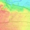 Crisol Sur topographic map, elevation, terrain