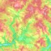 Frayssinet-le-Gélat topographic map, elevation, terrain