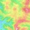 Loucrup topographic map, elevation, terrain