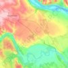 Тайтурское городское поселение topographic map, elevation, terrain