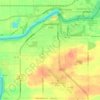 International Falls topographic map, elevation, terrain