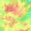 Tosterglope topographic map, elevation, terrain