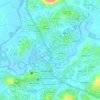 Gnoumoulou topographic map, elevation, terrain