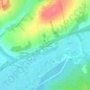 Вожой topographic map, elevation, terrain