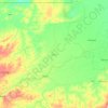 Ségou Region topographic map, elevation, terrain