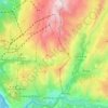 Le Freney-d'Oisans topographic map, elevation, terrain