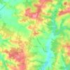 Chevanceaux topographic map, elevation, terrain