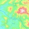 Macará topographic map, elevation, terrain