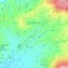 Stoke St. Milborough topographic map, elevation, terrain