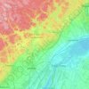 D'Autray topographic map, elevation, terrain