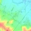 Little Eversden topographic map, elevation, terrain