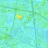 Lumphini Subdistrict topographic map, elevation, terrain