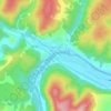 Усмангали topographic map, elevation, terrain