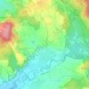 Hörden am Harz topographic map, elevation, terrain