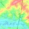 La Vergne topographic map, elevation, terrain