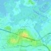 Panaikang topographic map, elevation, terrain