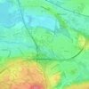 Turtola topographic map, elevation, terrain
