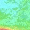 Saint-Chrysostome topographic map, elevation, terrain