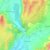 Vogüé topographic map, elevation, terrain