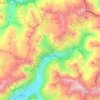 Bonneval-sur-Arc topographic map, elevation, terrain