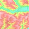 Щепкинское сельское поселение topographic map, elevation, terrain