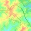 Appomattox topographic map, elevation, terrain