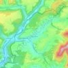 Schleitheim topographic map, elevation, terrain