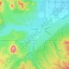 Enterprise topographic map, elevation, terrain