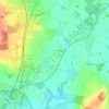 Astley topographic map, elevation, terrain